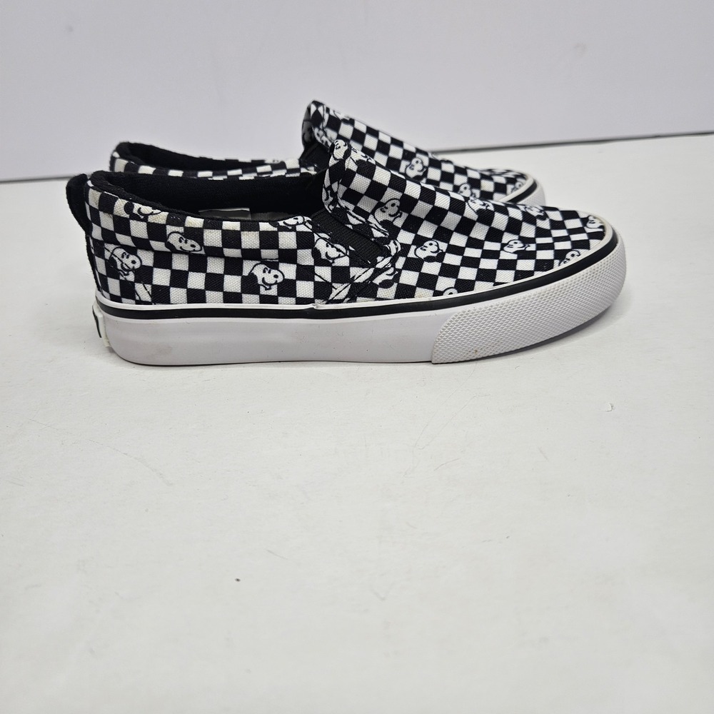 Snoopy Slip On Tennis Shoes‎ Kids Size 12 Heel To Toe 8"